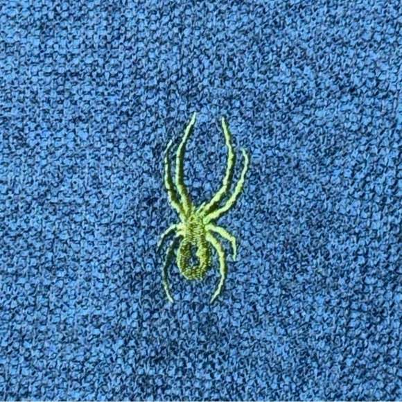 SPYDER Men’s Blue Outbound Half Zip Pullover Sweater Fleece Size Extra Large - Picture 3 of 10